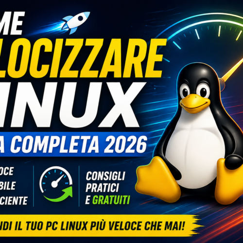 come velocizzare linux guida completa 2026 pc lento soluzione